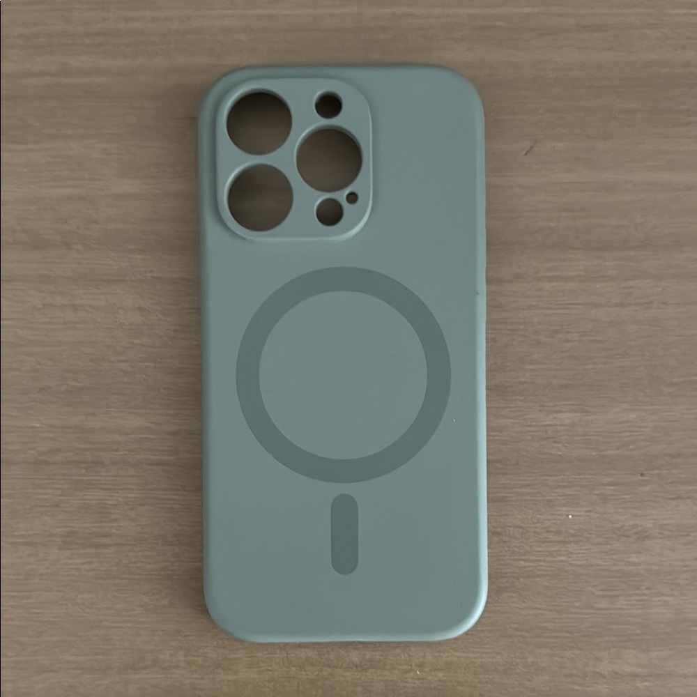 Premium Green Silicone Phone Case